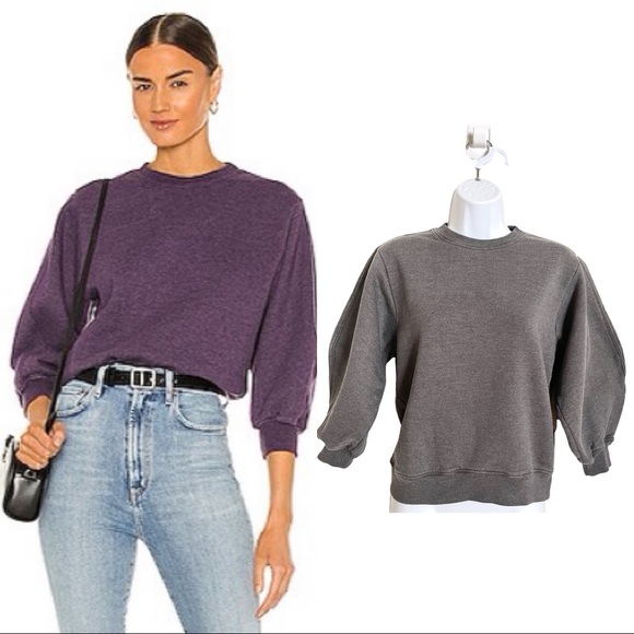 AGOLDE Thora 3/4 Sleeve Sweatshirt - Picture 7 of 16